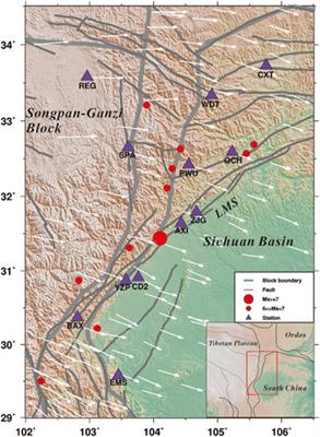 Possible layered lithospheric anisotropy around Longmenshan Faults by teleseismic S wave splitting and receiver functions